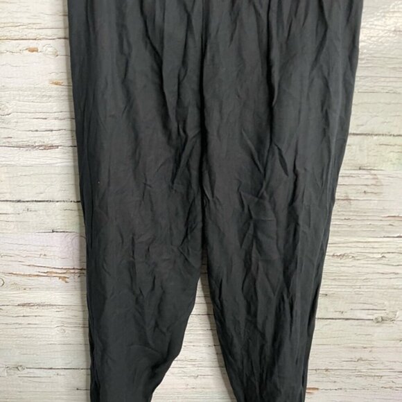 Talula Los Feliz Rayon Drawstring Jogger Style Pants Aritzia size small black - Picture 9 of 12